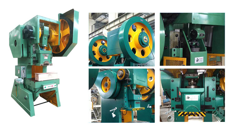 400 Ton Small Pneumatic Power Punch Press Mechanical Eccentric Punching Machine 400 톤 작은 압축 공기를 넣은 힘 펀치 프레스 기계적인 편심 펀칭기