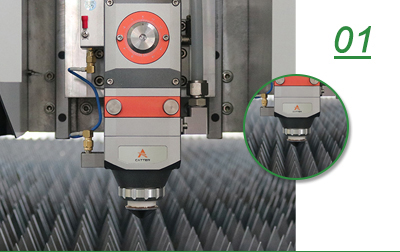 4000w Metal Fiber Laser Cutting Machine With Yaskawa Servo Motor Yaskawa 서보 모터가 장착된 4000w 금속 섬유 레이저 절단기