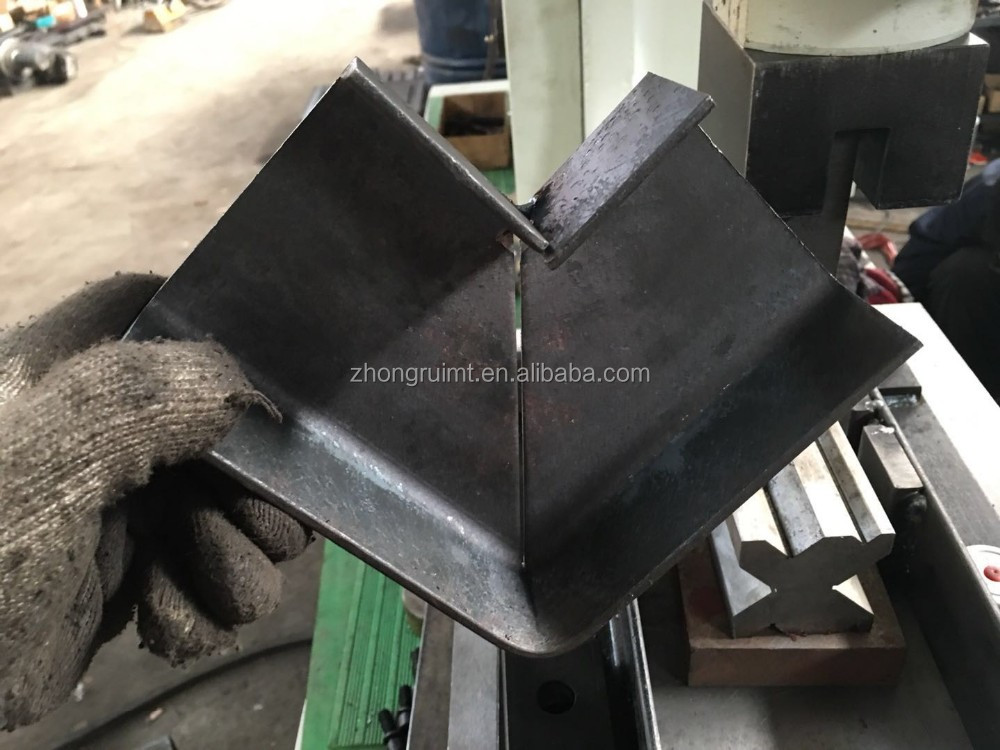 60t Q35-16 유압 Ironworker 전단 펀칭 벤딩 및 노칭 머신