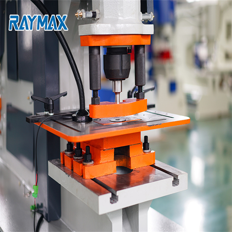 수동 펀치 아이언 작업자 유압 Ironworker 기계