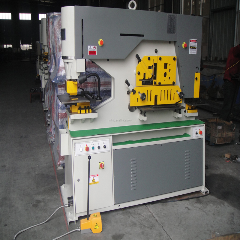 RAYMAX Q35y 시리즈 유압 Ironworker 기계