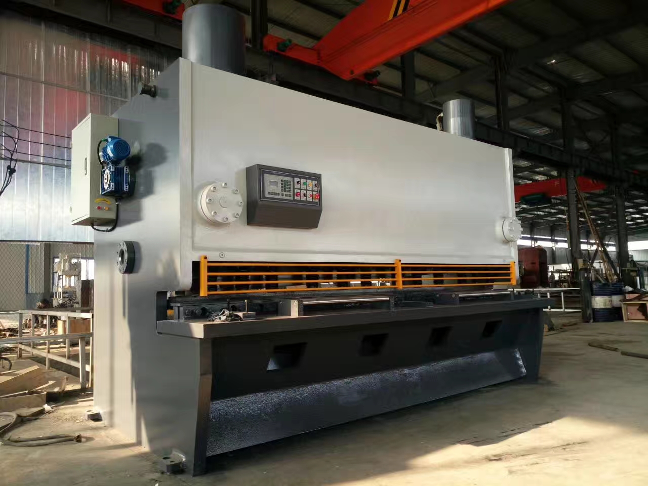 Guillotine Hydraulic Shearing Machine Price Sheet Metal Qc11y-12x4000 단두대 유압 전단 기계 가격 판금 Qc11y-12x4000