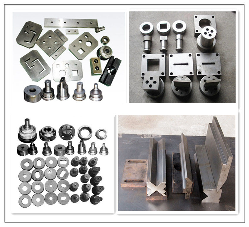 Q35y Series Hydraulic Ironworker Shearing And Punching Machine Q35y 시리즈 유압 Ironworker 전단 및 펀칭기