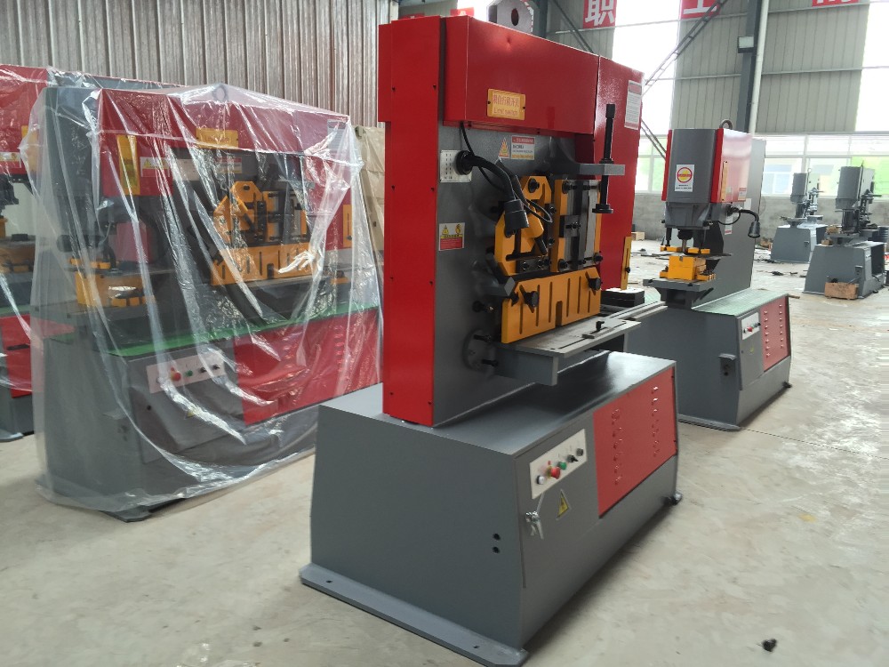 Q35y Series Multifunctional Hydraulic Iron Worker Combined Shearing And Punching Machine Q35y 시리즈 다기능 유압 철 작업자 결합 깎기 및 펀칭기