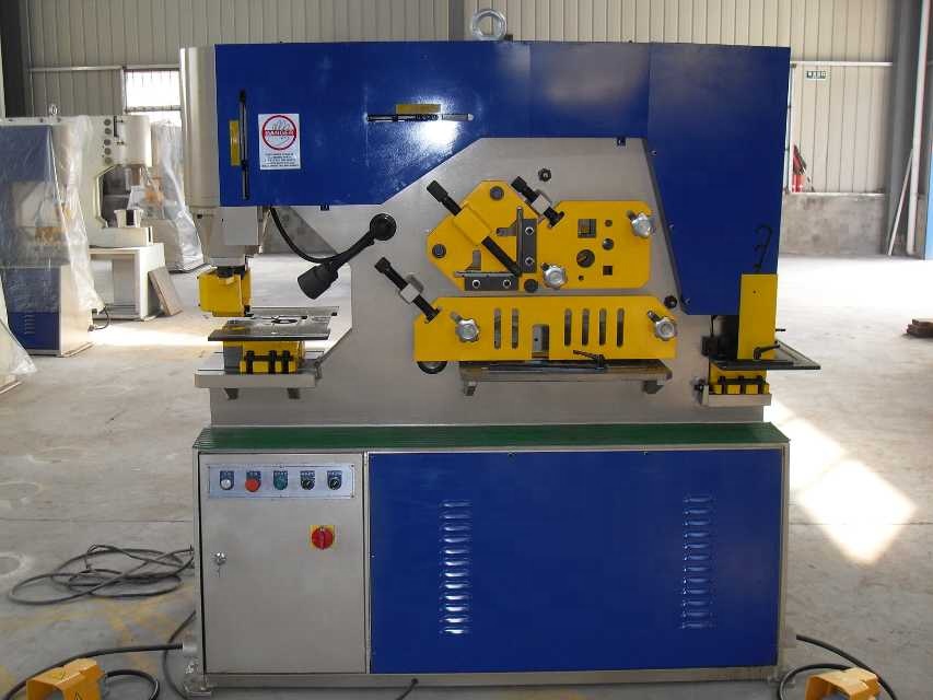 Q35y Series Multifunctional Hydraulic Iron Worker Combined Shearing And Punching Machine Q35y 시리즈 다기능 유압 철 작업자 결합 깎기 및 펀칭기