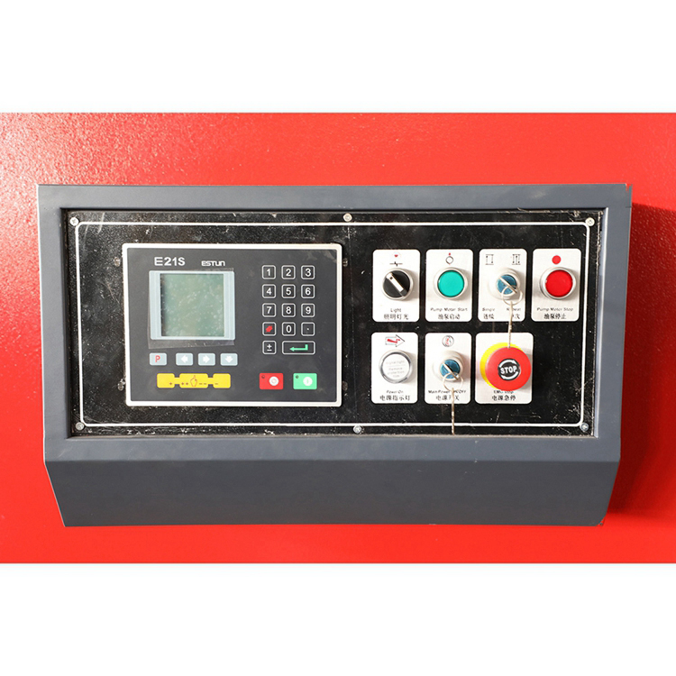 Qc12y / Qc12k Sheet Metal Steel Plate 6mm X 3200 Cnc Hydraulic Swing Beam Shear Machine Qc12y/Qc12k 판금 강철 플레이트 6mm x 3200 Cnc 유압 스윙 빔 가위 기계