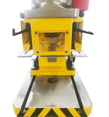 Steel Plate Angle Cutting Punching Notching Machine Hydraulic Ironworker For Sale 강판 앵글 커팅 펀칭 노칭 머신 유압 Ironworker 판매